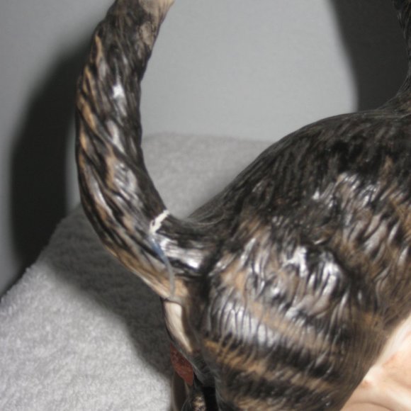 The Franklin Mint, cat figurine with certificate - Picture 4 of 5